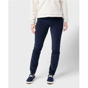 Stio Women's Rivet Cord Pants Mountain Shadow Navy Blue Size 6 Short